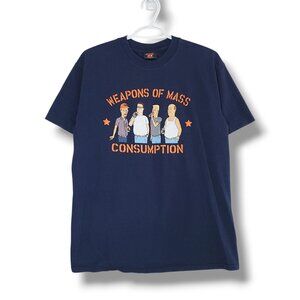 Vintage 2005 King Of The Hill Graphic Shirt Blue Size M